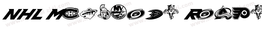 NHL Montreal Regular字体转换